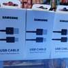 Black Samsung USB A To USB C Cable, 1.5M thumb 1