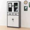 Office Cabinet : 4-Door Half Glass Office Steel Cabinet thumb 2