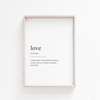 The LOVE DEFINITION | Frame & Mount thumb 1
