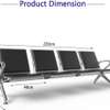 4 Linked Durable Hospital/Office Reception Waiting Bench thumb 4