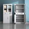 4-Door Steel File Cabinet With Drawers thumb 3