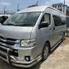Toyota Grand Hiace 9L 2018 silver Color fully loaded. thumb 0