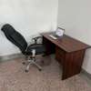 Office study desk ➕ secretarial headrests chair thumb 6