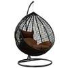 Metallic Base Rattan Outdoor Swing Chair thumb 5
