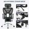 High Back Orthopedic Chair with Footrest thumb 8