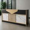 2 M Brown Modern Reception Table thumb 10