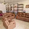 7 seater Recliner leather sofa sets thumb 3
