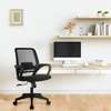 Office Seat: Home Office Chair With Mesh Back And Armrests thumb 1