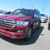 Toyota land Cruiser V8 ZX maroon 2018 thumb 1