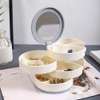 4layered  rotating accessories storage box thumb 1