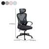 Portable Black And Gray Chair With Tilt Lock And Wheels thumb 2