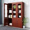 3 Door Wooden and Lockable Office Cabinet thumb 0