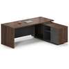 Office Desk; 1800mm Modern Gray Executive Desk thumb 2