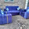 Blue 5seater seater sofa set on sale thumb 0