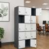 Office Cabinet: 15 Lockers Gray Cabinet thumb 0
