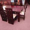 Ready 6 seater wooden dining thumb 1