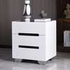 White Wooden Nordic Style Side Bedroom Cabinet thumb 11