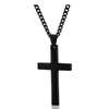 Black Cross Pendant Necklace thumb 0
