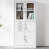 3-Drawer Office Cabinet with Safe & Glass Door Display thumb 2