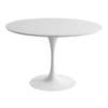 White Round Eames Dining Table thumb 2