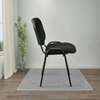 Office chair: stackable black Tosca visitor seat thumb 0