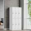 6-Door Metal Locker – Staff Storage Cabinet thumb 5