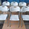 Falcon White Outdoor Foldable Portable Chair thumb 1