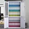 Half Glass and Steel Door Office Cabinet thumb 8