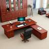 Office Desk: 1.6m Executive Mahogany Office Desk thumb 4