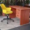 1.2M Rectangular Wooden and Lockable Study Desk thumb 0