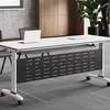 Foldable Meeting Table Set – Mobile Modular Wood Desk thumb 2