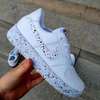 Custom Paint "Splatter" Nike Air Force 1 White thumb 0