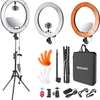 Professional Makeup & Vlogging 18-inch (45cm) Dimmable LED Ring Light thumb 2