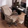 Adjustable Leather Swivel Chair for Executive Use thumb 1