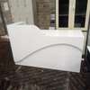 1.8M Modern Designed Reception Desk in White thumb 2