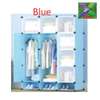 THREE COLUMN PORTABLE PLASTIC WARDROBE thumb 3