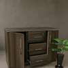 Office Cabinet: Executive Wooden Simple Credenza thumb 0