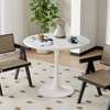 White Round Dining Table thumb 4