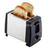 Silver & Black Sokany 2 Slice Bread Toaster - thumb 0