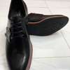 SOS Black Oxford Official Premium Leather Mens Laced up shoe thumb 1