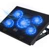 PC Laptop Stand Cooling Pad – Silent Cooler Pad With USB & 5 Fans thumb 0