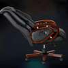 Office Chair: Black Director's Premium Reclining Chair thumb 3
