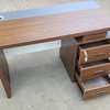 Office Desk: 140CM Brown Corporate Office Desk thumb 1