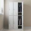 6-Door Metal Locker – Staff Storage Cabinet thumb 2
