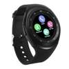 Round Black Android Wrist Watch y1 smart watch thumb 1