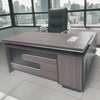 Office Desk; 1800mm Modern Gray Executive Desk thumb 0