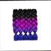 3 tone ombre braiding hair or extension thumb 2