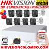 8 CCTV 1080p Camera Full Kit ( HD With 25m Night Vision) thumb 2