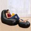 Inflatable seat with footrest thumb 0