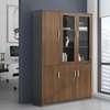 Office Cabinet: 3 Doors Wooden Display Cabinet thumb 0